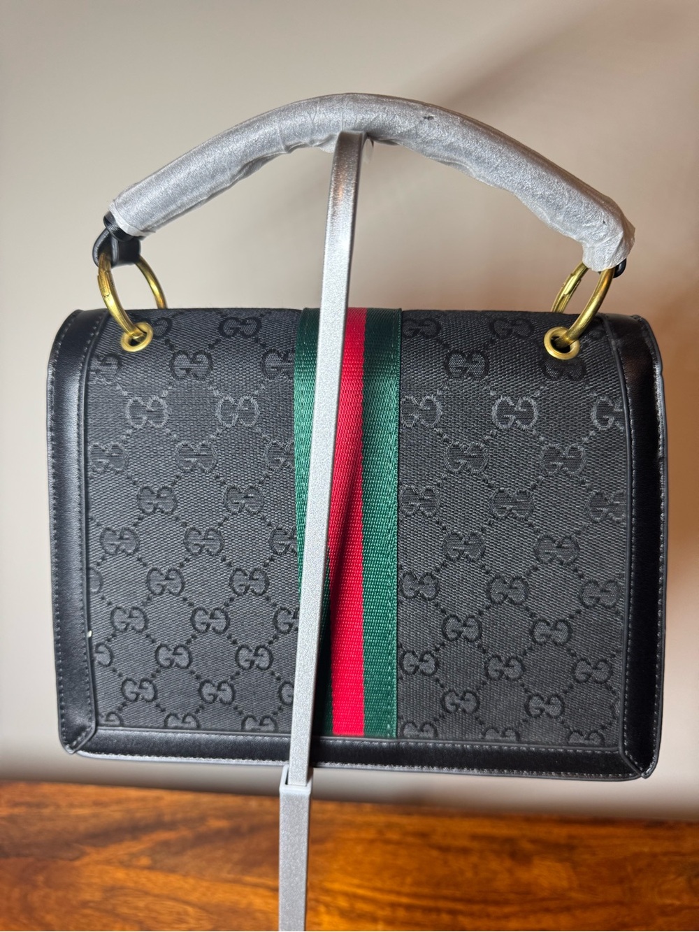Black Satchel Bag - Picture 7 of 8